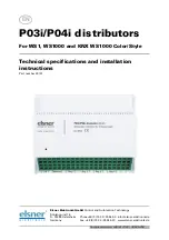 elsner elektronik P03i/P04i Technical Specifications And Installation Instructions preview