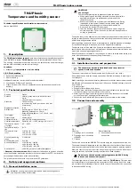 elsner elektronik TH-UP basic Technical Specifications And Installation Instructions предпросмотр