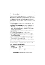 Preview for 2 page of elsner elektronik WL610 Technical Specifications And Installation Instructions