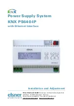 Предварительный просмотр 1 страницы Elsner KNX PS640-IP Installation And Adjustment