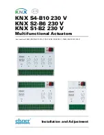 Elsner KNX S1-B2 230 V Installation And Adjustment предпросмотр