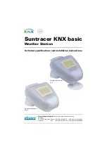 Elsner Suntracer KNX basic Series Technical Specifications And Installation Instructions предпросмотр