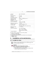 Предварительный просмотр 3 страницы Elsner Suntracer KNX basic Series Technical Specifications And Installation Instructions