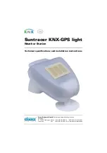 Предварительный просмотр 1 страницы Elsner Suntracer KNX-GPS Technical Specifications And Installation Instructions