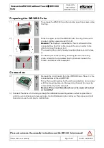 Предварительный просмотр 1 страницы Elsner WS1000 Color Assembly Information