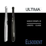 Предварительный просмотр 1 страницы ELSODENT ULTIMA User Manual