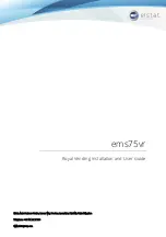 Elstat ems75vr Installation And User Manual preview