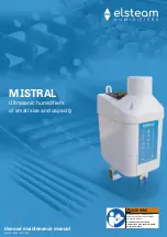 Elsteam MISTRAL Use And Maintenance Manual preview