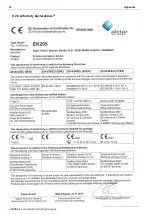 Preview for 64 page of Elster Instromet EK205 Operating Manual