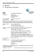 Предварительный просмотр 116 страницы Elster 83 462 140 Operating Manual And Installation Instructions