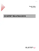 Предварительный просмотр 1 страницы Elster A3 ALPHA Product Manual