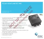 Elster BCU 480 Manual предпросмотр