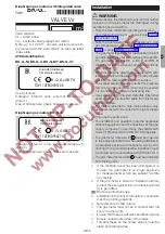 Preview for 3 page of Elster BK-G1.6 Operating Instructions Manual