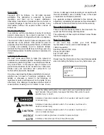 Preview for 2 page of Elster Eclipse PrimeFire 100 Operating Instructions Manual