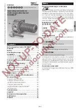 Preview for 1 page of Elster Kromschroder ECOMAX 1 Operating Instructions Manual