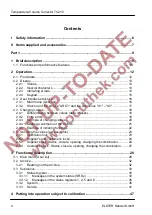 Предварительный просмотр 4 страницы Elster TC210 Operating Manual And Installation Instructions