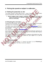 Предварительный просмотр 47 страницы Elster TC210 Operating Manual And Installation Instructions