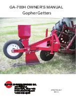 Elston Manufacturing GA-700H Owner'S Manual предпросмотр