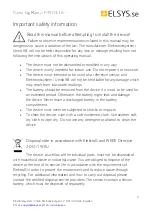 Preview for 2 page of ELSYS.se ERS CO2 Lite Operating Manual