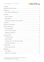 Preview for 3 page of ELSYS.se ERS CO2 Lite Operating Manual