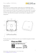 Preview for 4 page of ELSYS.se ERS CO2 Lite Operating Manual