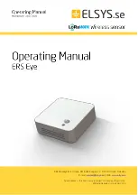 ELSYS.se ERS Eye Operating Manual предпросмотр