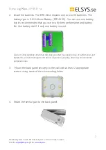 Preview for 7 page of ELSYS.se LoRaWAN ERS Desk Operating Manual