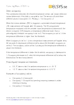 Preview for 14 page of ELSYS.se LoRaWAN ERS Desk Operating Manual