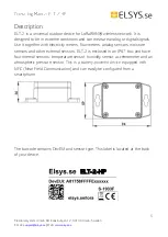 Предварительный просмотр 5 страницы Elsys ELT-2 HP Operating Manual