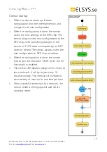 Preview for 10 page of Elsys EMS Operating Manual