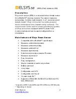 Preview for 2 page of Elsys ERS Operating Manual