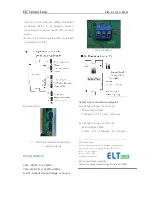 Preview for 5 page of ELT Sensor CD-300 Operation Manual