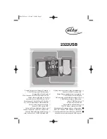 Предварительный просмотр 1 страницы Elta 2322USB Owner'S Manual