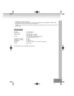 Предварительный просмотр 97 страницы Elta 2322USB Owner'S Manual