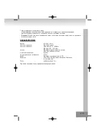 Предварительный просмотр 157 страницы Elta 2322USB Owner'S Manual