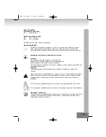 Предварительный просмотр 35 страницы Elta 2954 Manual