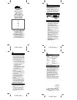 Предварительный просмотр 1 страницы Elta DT100N1 Instruction Manual