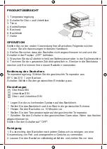 Предварительный просмотр 4 страницы Elta MBO-1200.1 Instruction Manual