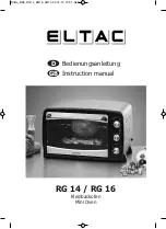 Предварительный просмотр 1 страницы Eltac RG 14 Instruction Manual