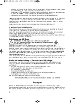 Предварительный просмотр 8 страницы Eltac RG 14 Instruction Manual