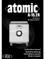 Preview for 1 page of Eltax Atomic A-15.2R Instruction Manual