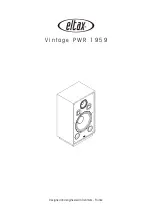 Eltax Vintage PWR 1959 Quick Start Manual preview