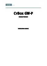 Предварительный просмотр 1 страницы ELTEC CyBox GW-P Installation Manual