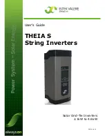 Предварительный просмотр 1 страницы Eltek Valere THEIA S User Manual