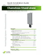 Eltek Chameleon Stand-alone Quick Installation Manual предпросмотр