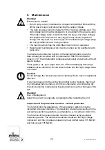 Preview for 22 page of ELTEX flexBAR R60L Series Operating Instructions Manual