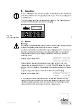 Preview for 23 page of ELTEX KNH35 Operating Instructions Manual