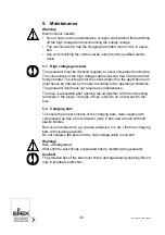 Preview for 38 page of ELTEX KNH35 Operating Instructions Manual