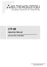 Предварительный просмотр 1 страницы ELTEX LTP-8X Operation Manuals