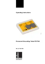 ELTEX PGT120 Operating Instructions Manual preview